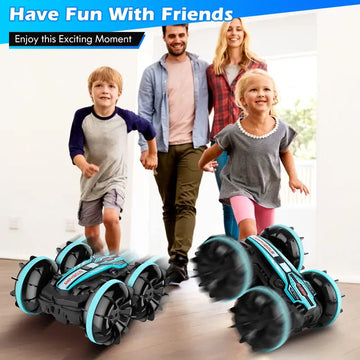 Remote Control Car For Kids Waterproof RC Monster Stunt Trucks