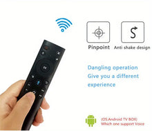 2.4G Wireless Voice Remote Control Q5+  Air Mouse 6Axis Gyroscope Controller With USB Receiver For Computer Smart TV Android Box Projector