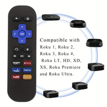 （Pack Of 2） Roku Universal TV Box Remote Control With Netflix, Pandora, You Tube HotKeys Fit For Roku LT HD XD XS Streaming Player