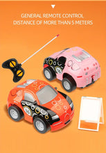 New Product 13 Styles 1:43 MINI Simulation Remote Control Car 27Mhz Frequency Four Channel Control Children's Toy Set Electric Children's Small Car Cartoon Model Children's Gift (Battery Not Included)