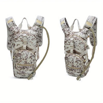 Men's Off-road Waterproof Camping Bicycle Cycling Backpack Running Sports Outdoor Camouflage Tactical Water Bag Backpack