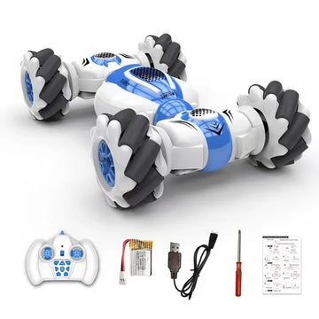 Gesture RC Car, Gesture Sensing Twist Car Toy, Boys Girls, 4WD Drift Stunt Remote Control Car Off Road Vehicle , Hand Controlled RC Cars,  With Light Music For Kids Birthday