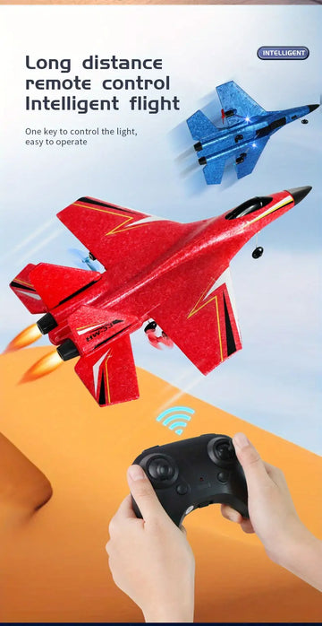 Remotely Controlled Aircraft Model Fighter Children's Toys Fixed Wing Model Glider Student Drone