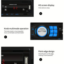 Single 1DIN In-Dash Car Radio Stereo Remote Control Digital BT Audio Music Stereo 12V Car Radio Mp3 Player USB/SD/AUX-IN