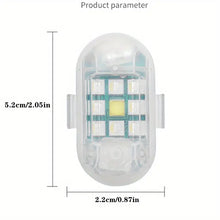 USB 9LED Highlight RGB Light Car Aircraft Light Warning Light Motorcycle Flashing Light With Wireless Remote Control Strong Magnet Adsorption