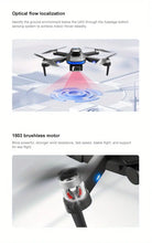 D8 Pro Drone With HD Camera,Dual Foldable RC Quadcopter Altitude Hold, Headless Mode, Visual Positioning, Auto Return Mobile App Control 360 ° Obstacle Avoidance