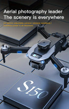 New S150 RC UAV Professional-grade Brushless Motor Intelligent Four-sided Obstacle Avoidance Optical Flow Positioning ESC Dual HD Camera 18 Minutes Battery Life 3.7V2000mAH Lithium Battery