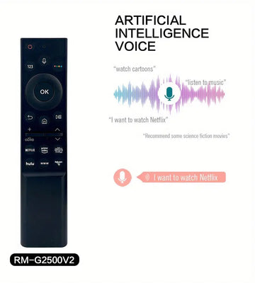 2022 BN59 01385A TV Remote Control For Smart TV New Voice Remote Control For TV Remote Control With Voice Function For Crystal Ultra HD QLED Curved Surface 4K 8K Smart TV