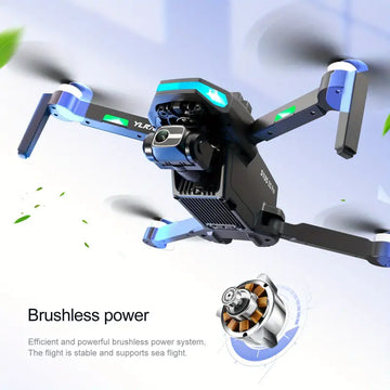 New S135 Professional Grade Drone 5G Brushless Motor GPS Positioning Three-axis Gimbal Optical Flow Positioning Intelligent Obstacle Avoidance Dual HD Camera 28 Minutes Battery