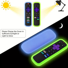 3pcs Silicone TV Remote Control Covers, Battery Covers For TCL Roku Smart TV Steam Stick Remote Controls