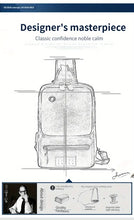 Men's Casual Large Capacity PU Leather Crossbody Bag Chest Bag