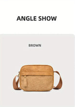 Men's Casual Simple Large Capacity Messenger Bag, Trendy Shoulder Bag