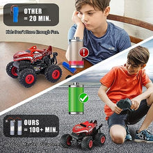 UNO1RC Control Monster Truck for Boys, 1:20 Scale RC Shark Monster Truck Toys with Light & Music, 2.4Ghz Remote Control Car with 360° Spin Walk Upright & Drift, Gifts for 4 5 6 7 8 Year Old Boy Girls