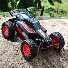 UNO1RC RC Racing Car, 1:20 Scale 2.4GHZ Remote Control 20KM/H High Speed Racing RC Truck Electric Toy Vehicle with 2 Rechargeable Batteries for Boys Kids