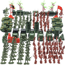 UNO1RC PRESENT 307 PCS Army Toys Military Set, Men Soldier Playset Plastic Toy Soldiers Figures and Accessories with Vehicles, Aircraft, Boats, Helicopters