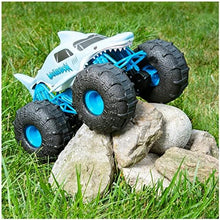 UNO1RC Jam, Official Megalodon Storm All-Terrain Remote Control Monster Truck for Boys and Girls, 1:15 Scale, Kids Toys for Ages 4-6+