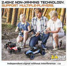 UNO1RC TB141 RC Cars-1:14 Scale Remote Control Car,2WD High Speed 20 Km/h All Terrains Electric Toy Off Road RC Car Vehicle Truck Crawler with Two Rechargeable Batteries for Boys,Girls Kids and Adults