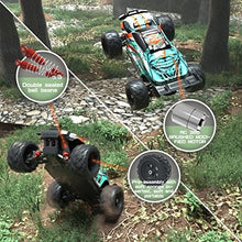 UNO1RC Monster Remote Control Car 1:18 Scale 38+KM/H High Speed 4WD Off Road RC Cars Gift for Boys & Adults, 2.4GHz All Terrain RC Trucks Kids Toys with 2 Rechargeable Batteries.