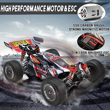 UNO1RC 1:14 Fast RC Cars for Adults, Max 60KM/H Hobby Electric RC Trucks Hobby Remote Control Car 4X4 All Terrain Off-Road Racing Buggy Two Batterie Waterproof Truck Boy Girl Adults Toy Cars for Gift