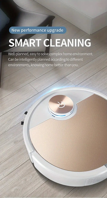 Smart Sweeping Robot APP Remote Control Automatic Drag Sweeping Suction Cleaning Machine Lazy Vacuum Cleaner For Home