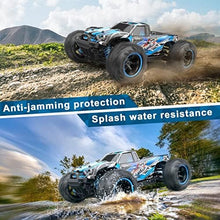 UNO1RC RC Cars 1:18 Scale Remote Control Car, 4WD High Speed 40+ Km/h Off Road RC Monster Vehicle Truck, All Terrains Electric Toy Trucks with Two Rechargeable Batteries for Boys Kids and Adults