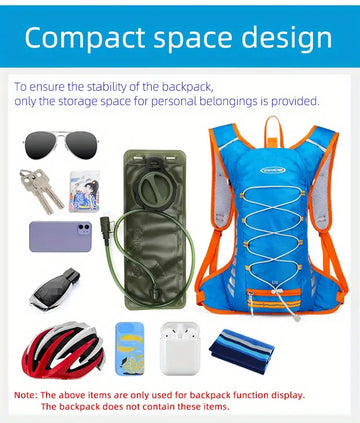 Multi-functional Outdoor Backpack: Breathable, Comfortable, and Water-resistant - Perfect for Hiking, Mountaineering, and Running!