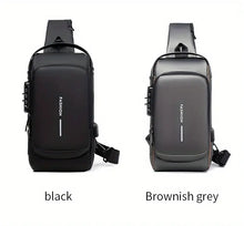 Secure Your Belongings with this Stylish Men's Multisport Anti-Theft Shoulder Messenger Bag
