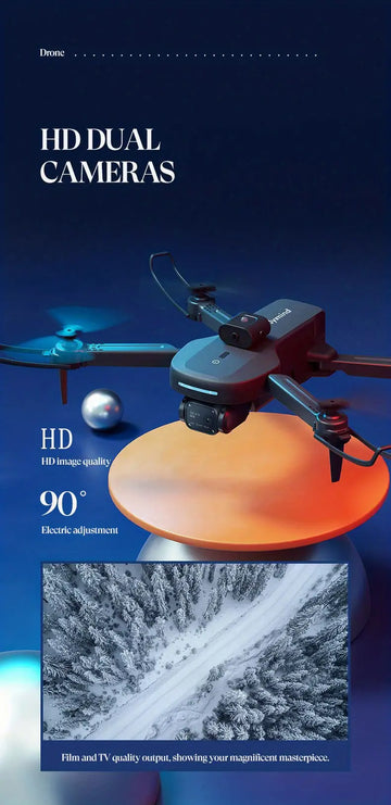 EIC Camera Drone With Obstacle Avoidance, Optical Flow Positioning, One Key Return, Headless Mode, Smart Follow, 5G Real-time Image Transmission, Gesture Photography