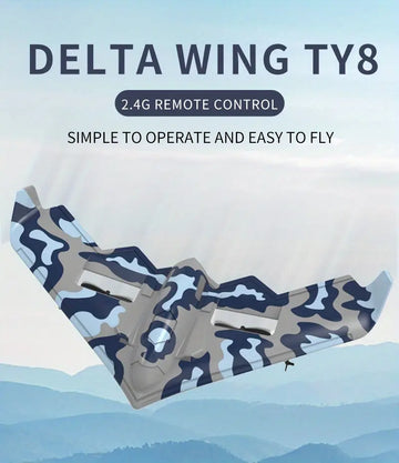 Fighter RC Aircraft Model, Electric Fixed-wing, Drop-resistant Glider Aircraft, Children's Toy, Aircraft Toys, Delta Wing Glider, Foam Aircraft, Remote Control Aircraft Toy