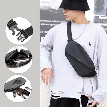 Portable Lightweight Fanny Pack Chest Bag Casual Shoulder Bag Crossbody Bag For Men Women Outdoor Camping Hiking Travel Sports