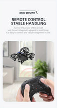 Kid's Toy With Headless Mode, One-Key Return Flying UFO Toy With Sensor Rc Style 6-Axis Gyro Stabilizer Hand Sensor, Control Drone With Remote Controller