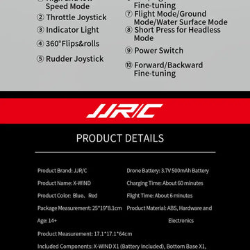 3 In 1 Remote Control Toys For Boys 6-8-12 Years Old, RC Boat Car Drone For Kids, 2.4 GHz RC Helicopter Pool Toys For Kids, Mini Kids Drone 360° Spin And Flip, Idea For Boys Ages 8-12