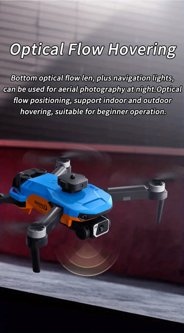 GPS Intelligent Return Drone With EIS Dual Camera, 360°Obstacle Avoidance, Strong Brushless Motor, Over Distance Return, Optical Flow Hover, Trajectory Flying, Folding Design