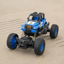 1 :18 Four-way Police Car Off-road Climbing Car With Lights Children's Remote Control Toy Car Off-road Electric Remote Control Car