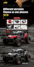 1:16 Electric Four-wheel Drive Off-road Truck Desert Truck Full-scale Stepless Speed Bigfoot Monster 38KM Children's Toy Gift LED High-brightness Car Light Carbon Brush High-speed Car