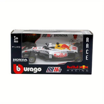 Burago 1:43 Red Bull Racing 2021 RB16B Turkey #11 Perez #33 Verstappen F1 Formula Car Static Die Cast Vehicles Collectible Model Racing Car Toys