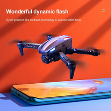 NEW Folding RC Drone  Professional HD Aerial Photography  Camera  Obstacle Avoidance Colorful Body Dynamic Lighting Folding Fixed Height  Drone Helicopter RC  Toys Perfect Gift For Kids And Adults