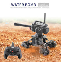 Mecha Tank Carrier Alloy Skeleton DIY Assembly Remote Control Toy Mechanical Arm, Cultivate Hands-on Ability, Explore Science Educational Toys, Can Launch Water Bombs, Manipulate Robots, Programmable