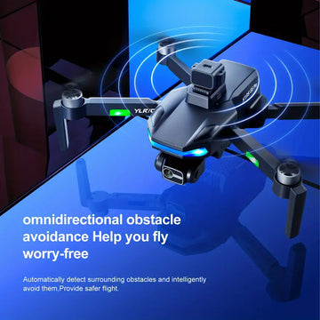 New S135 Professional Grade Drone 5G Brushless Motor GPS Positioning Three-axis Gimbal Optical Flow Positioning Intelligent Obstacle Avoidance Dual HD Camera 28 Minutes Battery