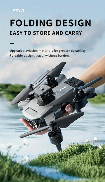 360° Obstacle Avoidance Drone With 5G Real-time Transmission, High Definition Camera, Speed Adjustment, Trajectory Flying, Folding Design, Carrying Case