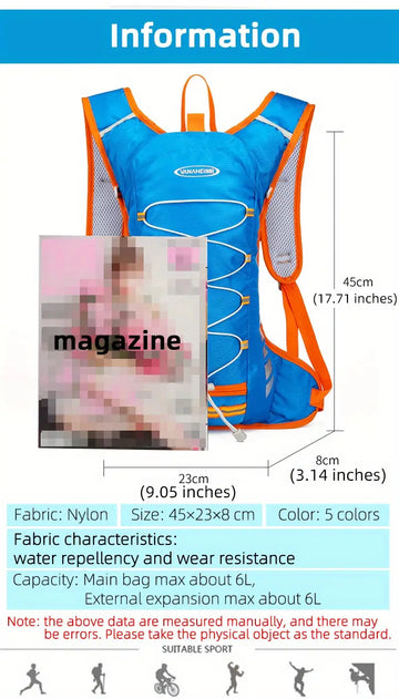Multi-functional Outdoor Backpack: Breathable, Comfortable, and Water-resistant - Perfect for Hiking, Mountaineering, and Running!