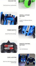 Electric Remote Control Car Toy With Light, Rechargeable Battery Children's Toy Drift Stunt Car Gift Toys For Kids