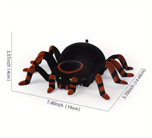 Fun Bionic Remote Control Spider Toy Simulation Land Climbing Wall Dual Mode Climbing And Walking Electric Spider Toy