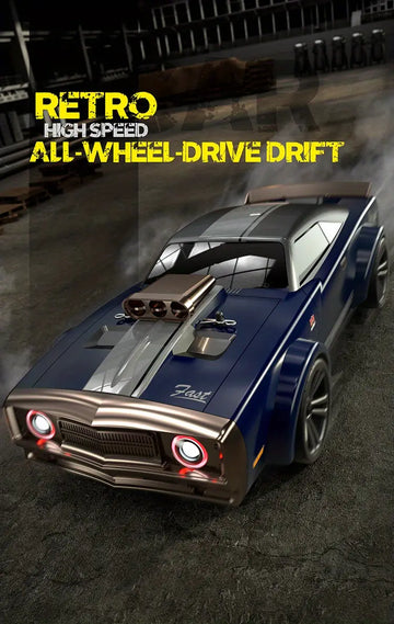 Q142(GB1023)1:16 Electric Four-wheel Drive Flat Running Drift Car (muscle Car)