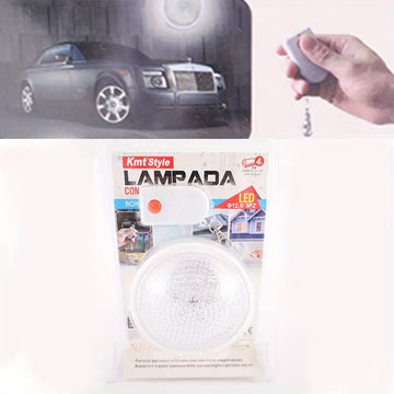 KMT Emergency LED Lights 12V With Wireless Remote Control Flash Grille Light For Cars Truck Van SUV Motor Home