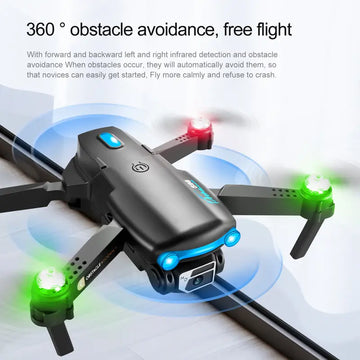 Mini RC Drone With Camera 360° Flip Quadcopter Headless Drones Foldable RC Aircraft One Key Land Auto Hovering Helicopter Suitable For Beginners Toys Gift For Kids Adults