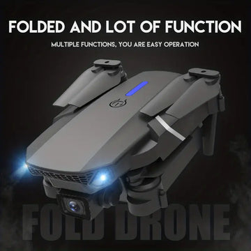 E88 Pro Foldable RC Drone With FPV Live Video And One-Key Return For UAV Beginners The Perfect Toy Gifts For Kids Boys Girls