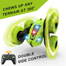 Remote Control Car, Torrent RC Cars Stunt Car Toy, 4WD 2.4Ghz Double Sided 360° Rotating RC Car With Headlights, Kids Xmas Toy Cars For Boys/Girls Birthday Gift