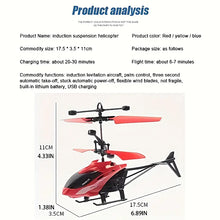 Children's Gift Puzzle Gift Remote Control Intelligent Sensor Combat Helicopter, Fall-resistant Environmental Protection Material Infrared Sensor Remote Control Helicopter