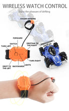 Spray 4WD 2.4G RC Car With Two Kinds Of Remote Control For Boys, Gesture Control RC Car All Terrain Truck F1 Racing Suitable For Boy, Spray Stunt Car, 360° Driving Festival Gift With Sound Effect